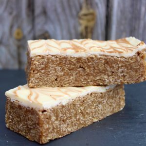 Pre order Biscoff White Chocolate Flapjack