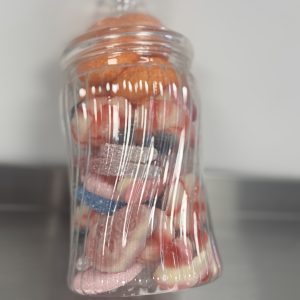 Halloween Spiral Jars